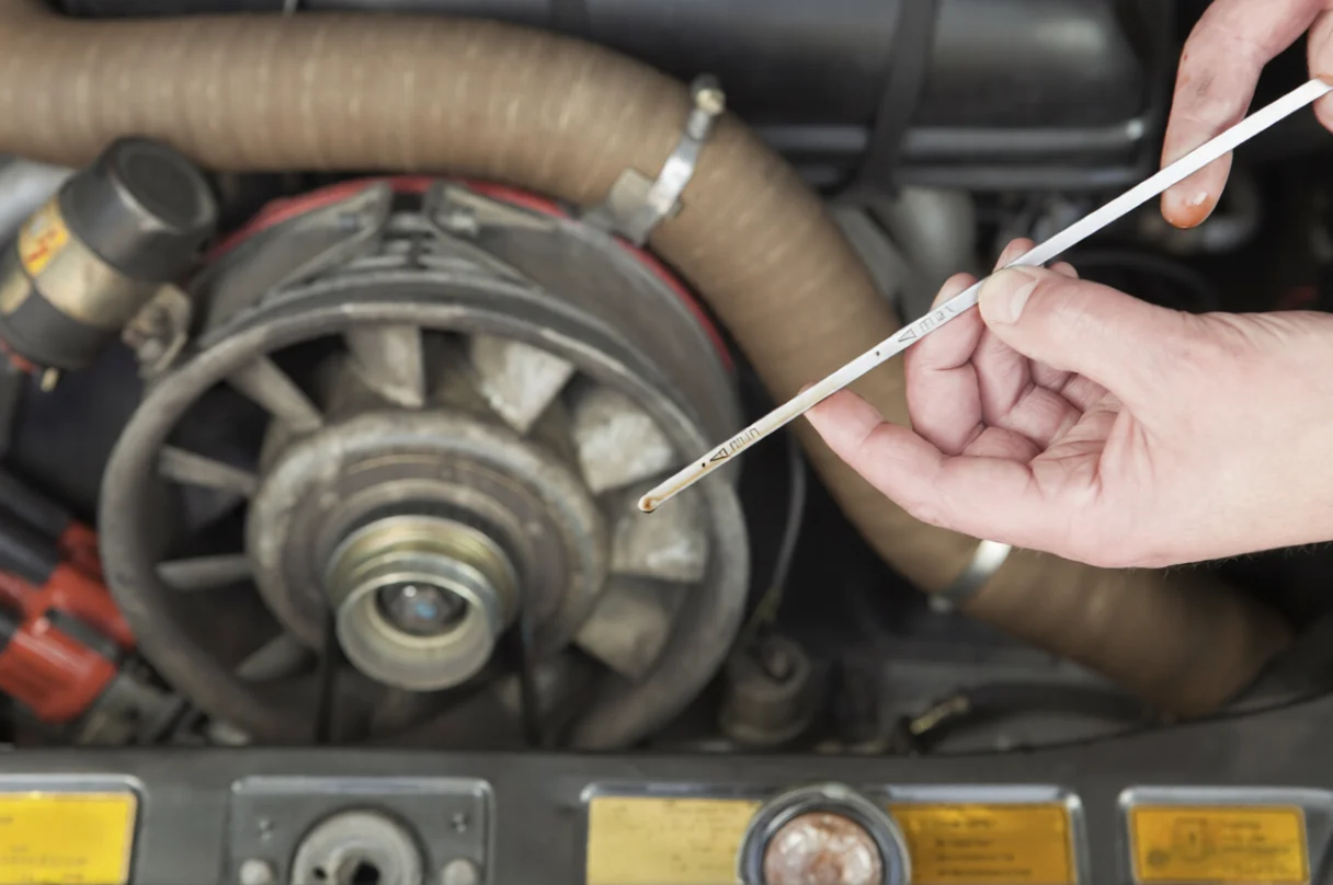 Oil Change for a Bugatti